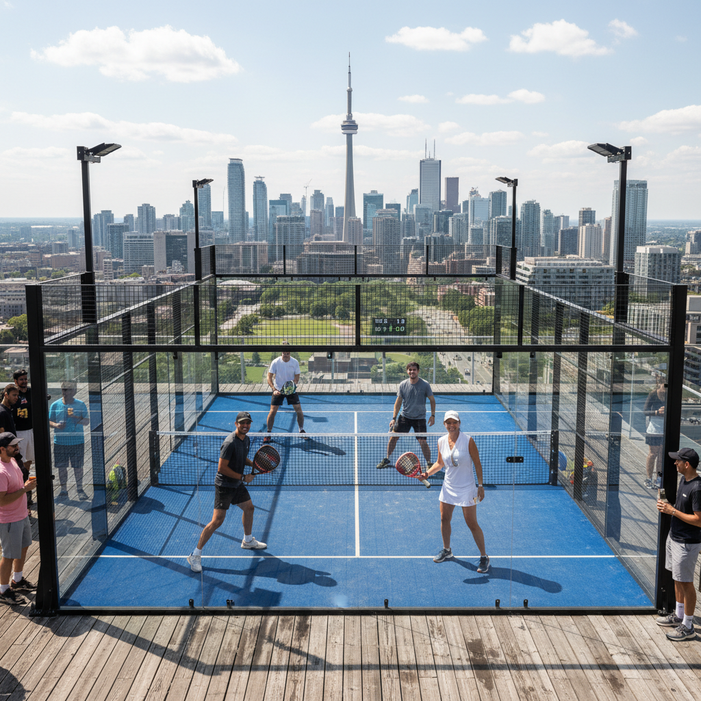 Toronto’s Padel Courts Boom, Chasing 2028 LA Olympic Glory