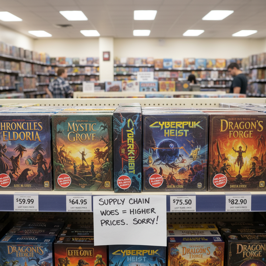 Rising Costs Could Push Board Games Out of Reach for Many
