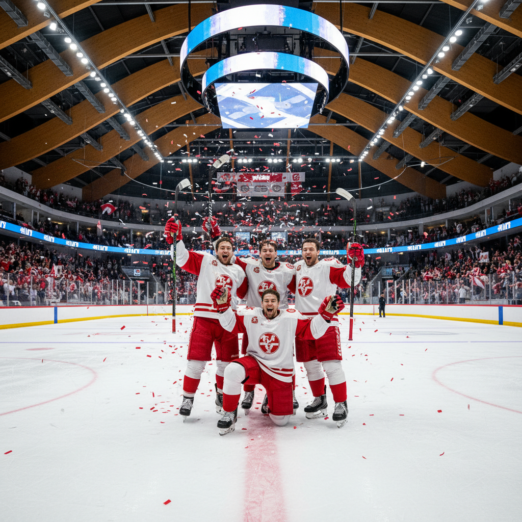Canada Secures Commanding Win Over Denmark at Men’s Hockey World Championship