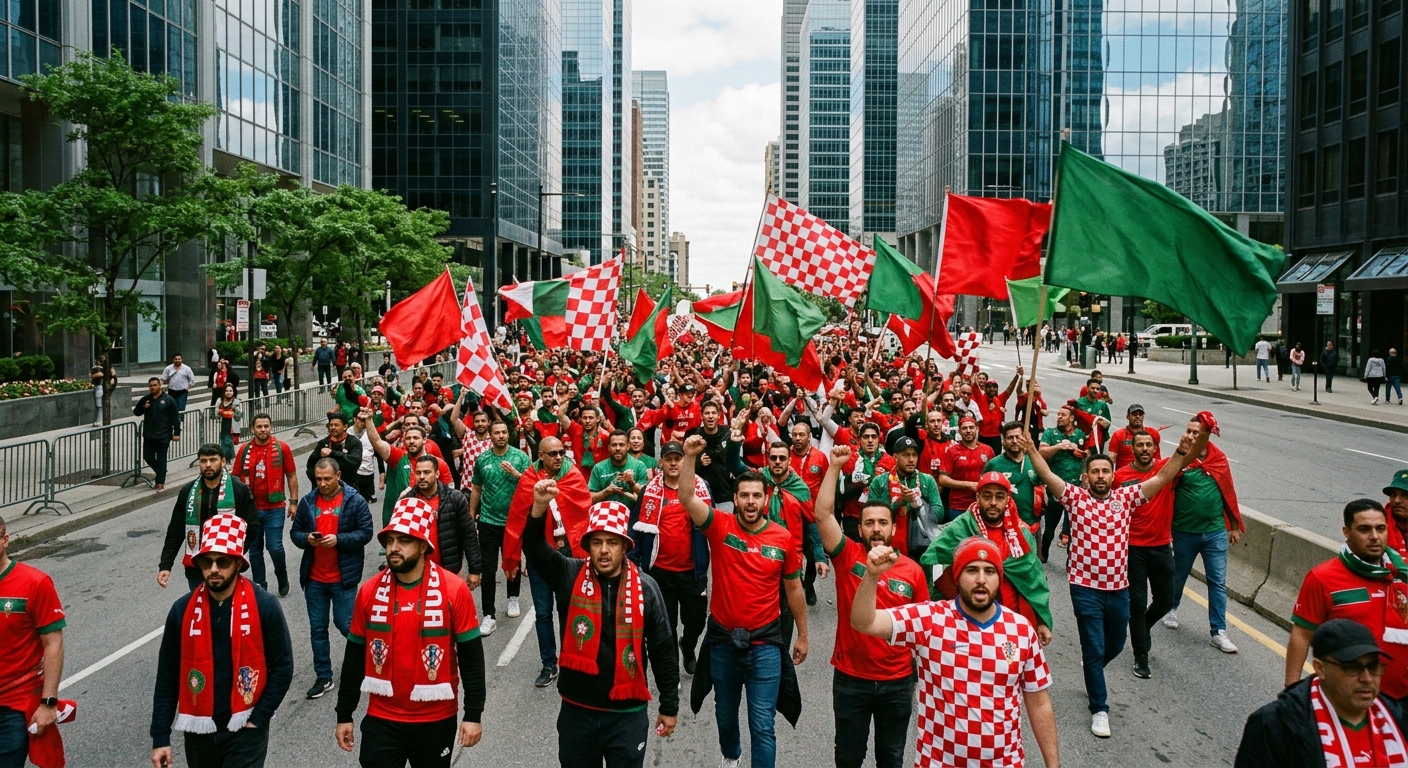 Toronto Metro Unites for FIFA World Cup Clash: Portugal vs Croatia at Toronto Stadium